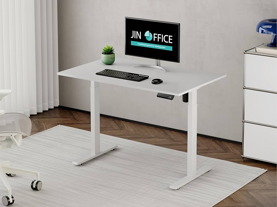 Creating a productive home office with a height adjustable table